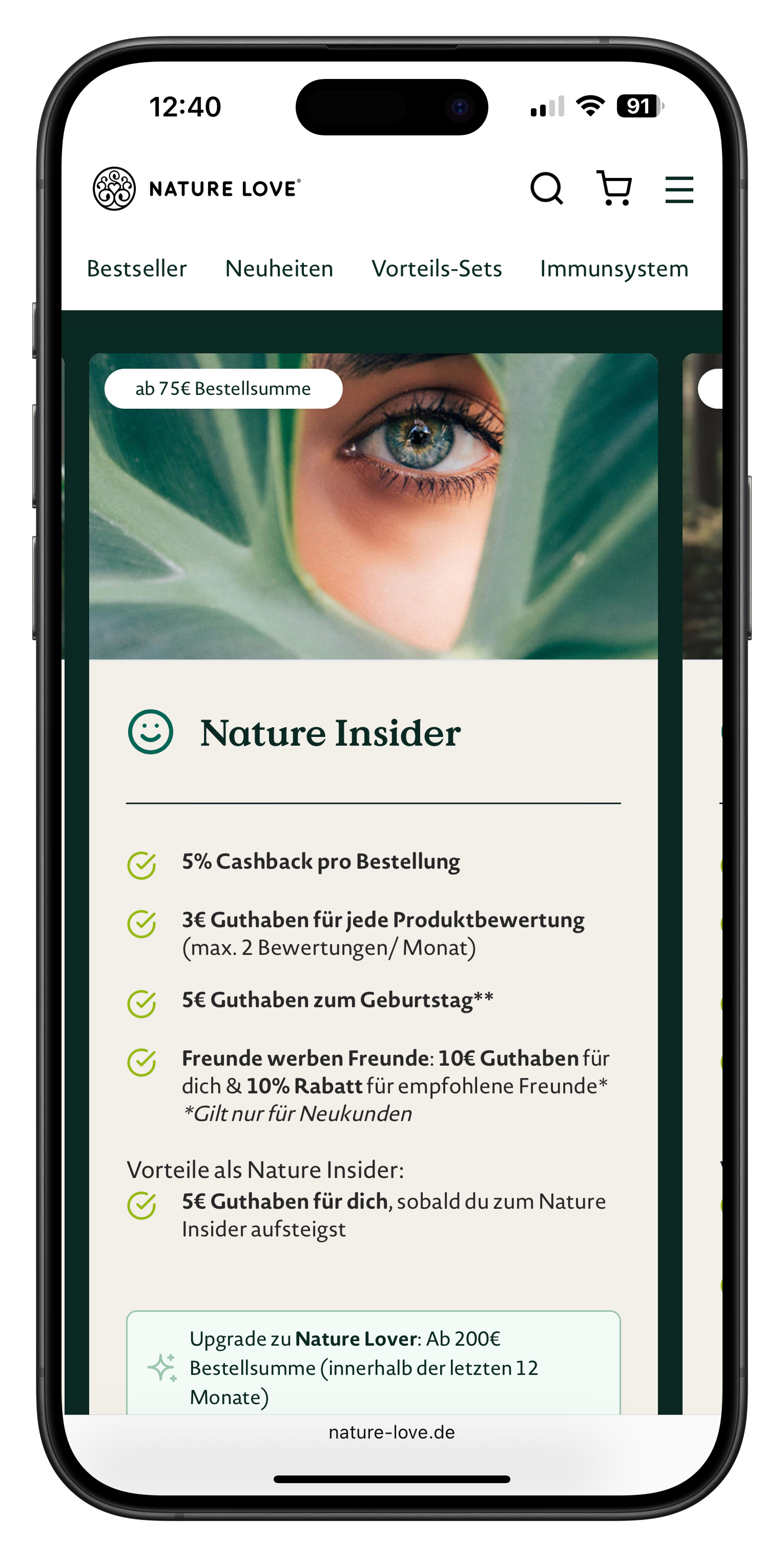 memberr Nature Love Case Study